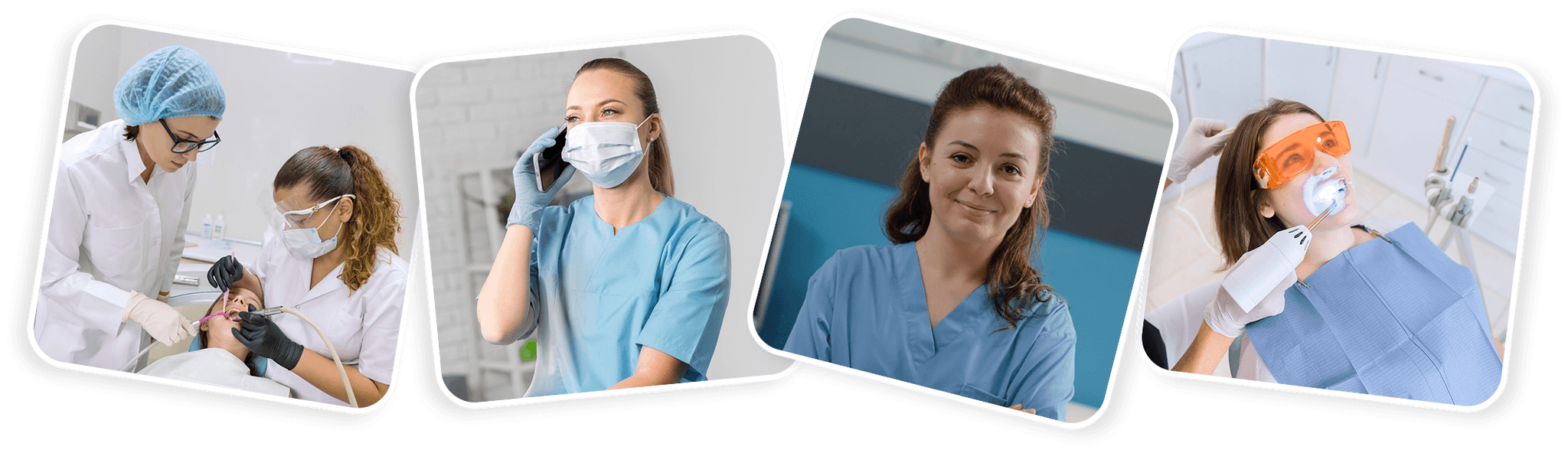 Dental practice team with itsBot AI voice agent answering an incoming patient call